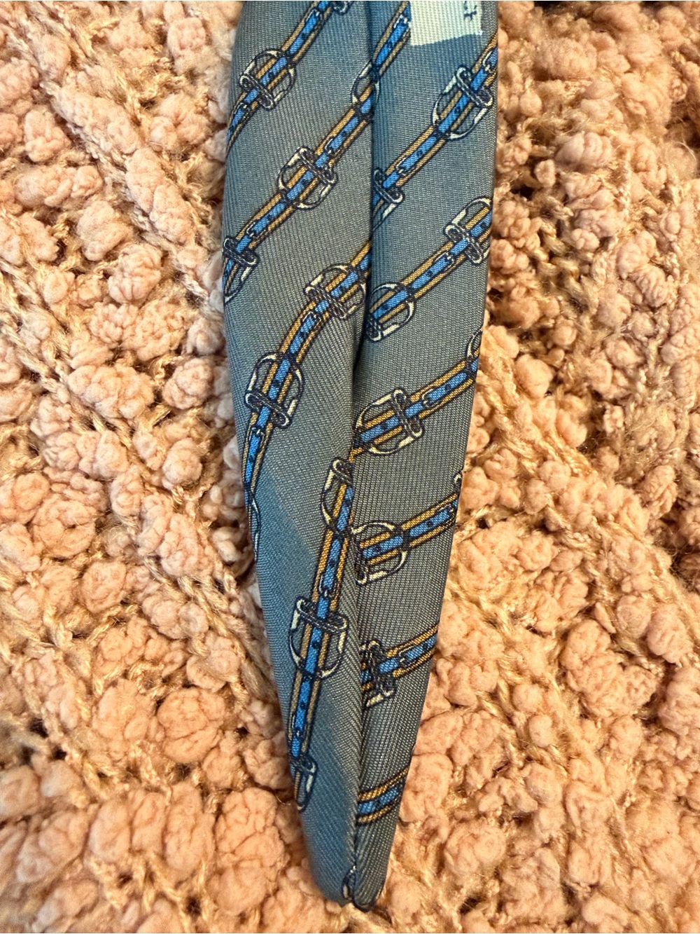 Hermes Twilly Tie - Picture 7 of 8